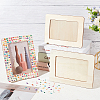 Olycraft DIY Chips Shell Mosaic Photo Frame Making Kit DIY-OC0004-47-6