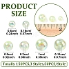 150Pcs 3 Styles Transparent Acrylic Beads MACR-YW0003-96C-2