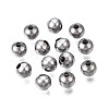 Round 304 Stainless Steel Beads STAS-TAC0004-6mm-P-1