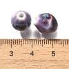 Vintage Style Glazed Ceramic Porcelain Beads PORC-H013-01-24-3