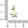 Brass Charms KK-H475-38G-03-3