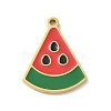 304 Stainless Steel Enamel Charms STAS-I322-84E-G-1