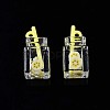 Imitation Drink Resin Pendants CRES-S359-32P-2