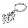 Alloy Keychain Findings KEYC-JKC00278-3
