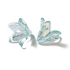 Transparent Acrylic Bead Caps OACR-H016-05E-3