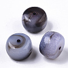 Transparent Crackle Acrylic Beads CACR-N003-03D-1