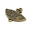 Tibetan Style Alloy Connector Charms PALLOY-M198-29AB-3