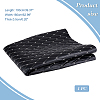 Rhombus Pattern PVC Leather Quilted Foam Backed Fabric FIND-WH0420-138-2
