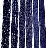 Electroplate Glass Beads Strands EGLA-A044-P8mm-A07-2