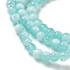 Crackle Glass Beads Strands GLAA-U001-4mm-02-3