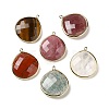 Natural & Synthetic Mixed Stone Pendants G-B009-07G-1