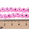 Handmade Evil Eye Lampwork Beads Strands LAMP-G164-10A-04-4