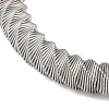 Non-Tarnish 304 Stainless Steel Twisted Bangles for Women BJEW-G706-01B-P-2