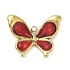 304 Stainless Steel & Glass Pendants STAS-G371-16G-04-1