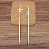 Sword Alloy Hair Sticks PW-WG0B211-06-1