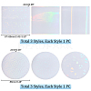 6Pcs 6 Style Silicone Pads SIL-GA0001-12-2
