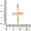 Brass Micro Pave Cubic Zirconia Pendants KK-A281-26E-G-3