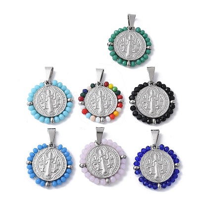 304 Stainless Steel Pendants KK-K399-01P-1
