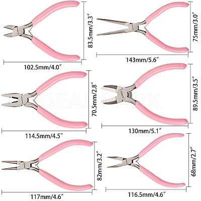 45# Carbon Steel Jewelry Plier Sets PT-SC0001-09-1