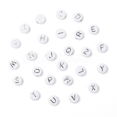 Plating Acrylic Beads X-PACR-Q112-07B-1