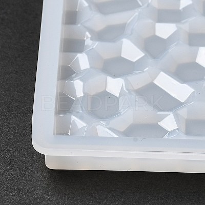 Silicone Diamond Texture Cup Mat Molds DIY-C061-04B-1