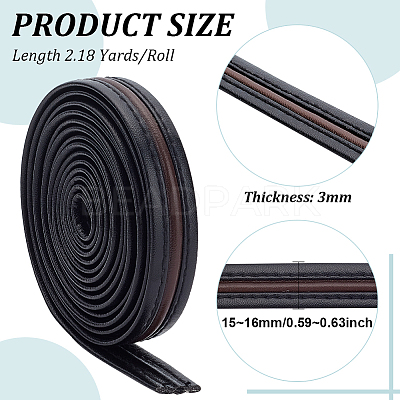 Microfiber Leather Cord WL-WH0004-05B-1