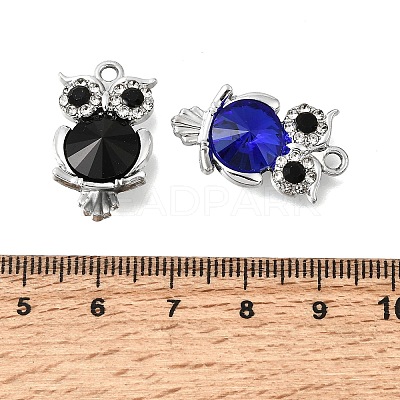 Alloy Rhinestone Pendants FIND-Z124-01P-1