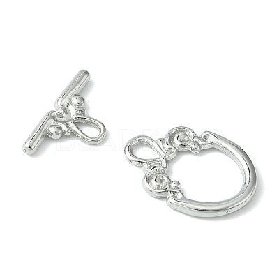 Tibetan Style Toggle Clasps LS-TIBE-2106-P-NR-1