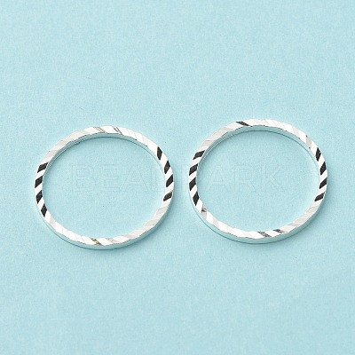 Brass Linking Rings KK-F831-018E-S-RS-1