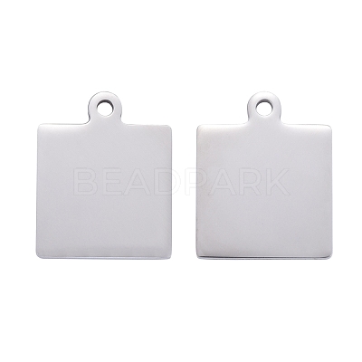 Tarnish Resistant 304 Stainless Steel Pendants STAS-I140-23A-S-1