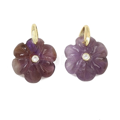 Natural Amethyst Pendants GG-NH0016-01G-10-1