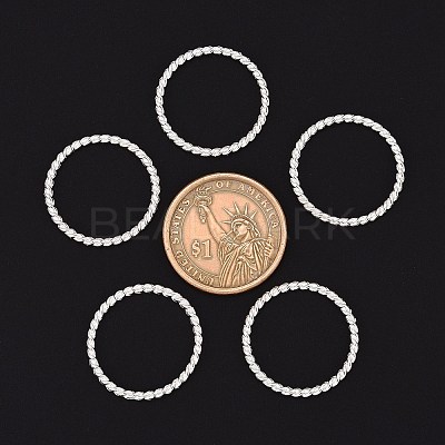 Tibetan Style Linking Rings TIBE-EA8631Y-1S-NR-1