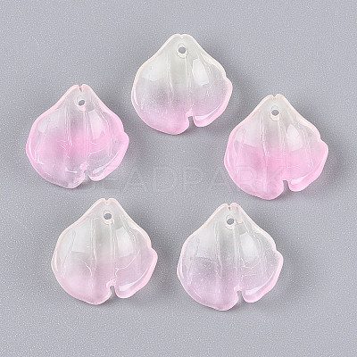 Transparent Glass Pendants GLAA-T030-05-02-1