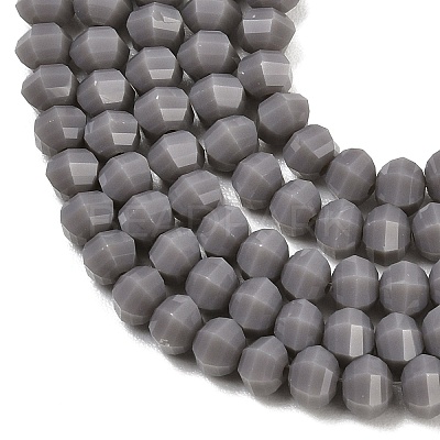 Opaque Glass Beads Strands GLAA-G125-01C-05-1