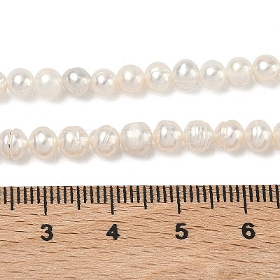 Natural Cultured Freshwater Pearl Beads Strands PEAR-L034-09C-1