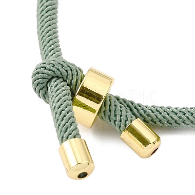 Braided Nylon Cord Bracelet Making MAK-A017-D03-08G-1