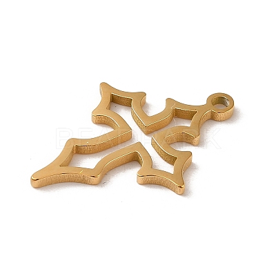 304 Stainless Steel Pendants STAS-L022-318G-1