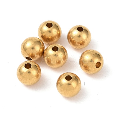 Brass Beads KK-P095-37-8mm-1