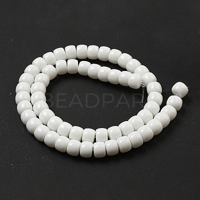 Opaque Glass Beads Strands X-GLAA-NH0002-B05-1