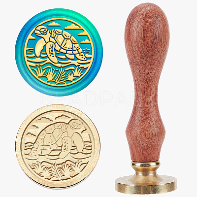 Wax Seal Stamp Set AJEW-WH0208-1218-1