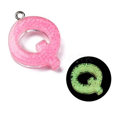 Luminous Resin Pendants RESI-I059-Q01-1
