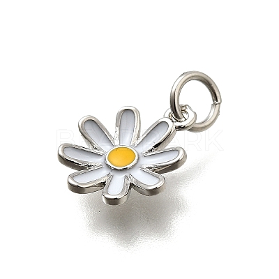 Brass Enamel Charms KK-Z093-42P-1