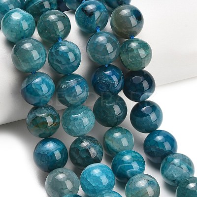 Natural Dragon Veins Agate Beads Strands GG-L001-L01-01G-1