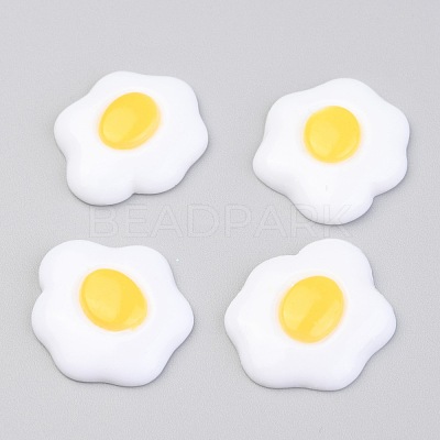 Opaque Resin Decoden Cabochons CRES-B002-09-1