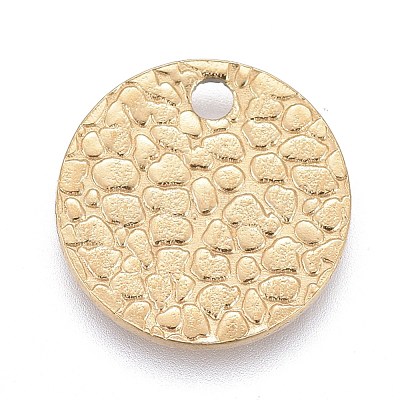 Ion Plating(IP) 304 Stainless Steel Charms X-STAS-M228-B02-G-1