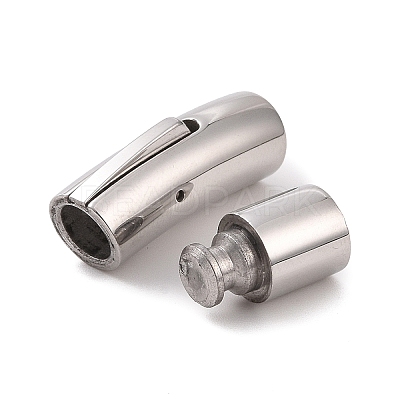 Non-Tarnish 316 Surgical Stainless Steel Bayonet Clasps STAS-G241-05P-1