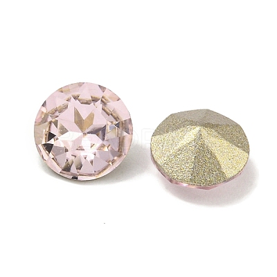 Glass Rhinestone Cabochons RGLA-L029-13B-223-1