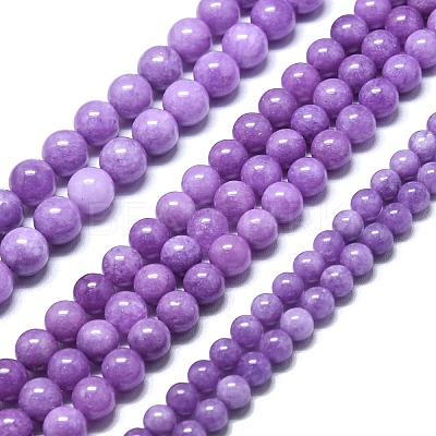 Natural Malaysia Jade Beads Strands G-L645-A01-4mm-18-1
