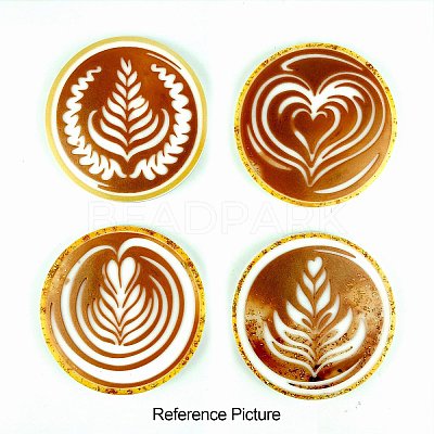 Silicone Cup Mat Molds DIY-M039-05B-1
