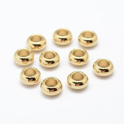 Brass Spacer Beads KK-P095-21-1